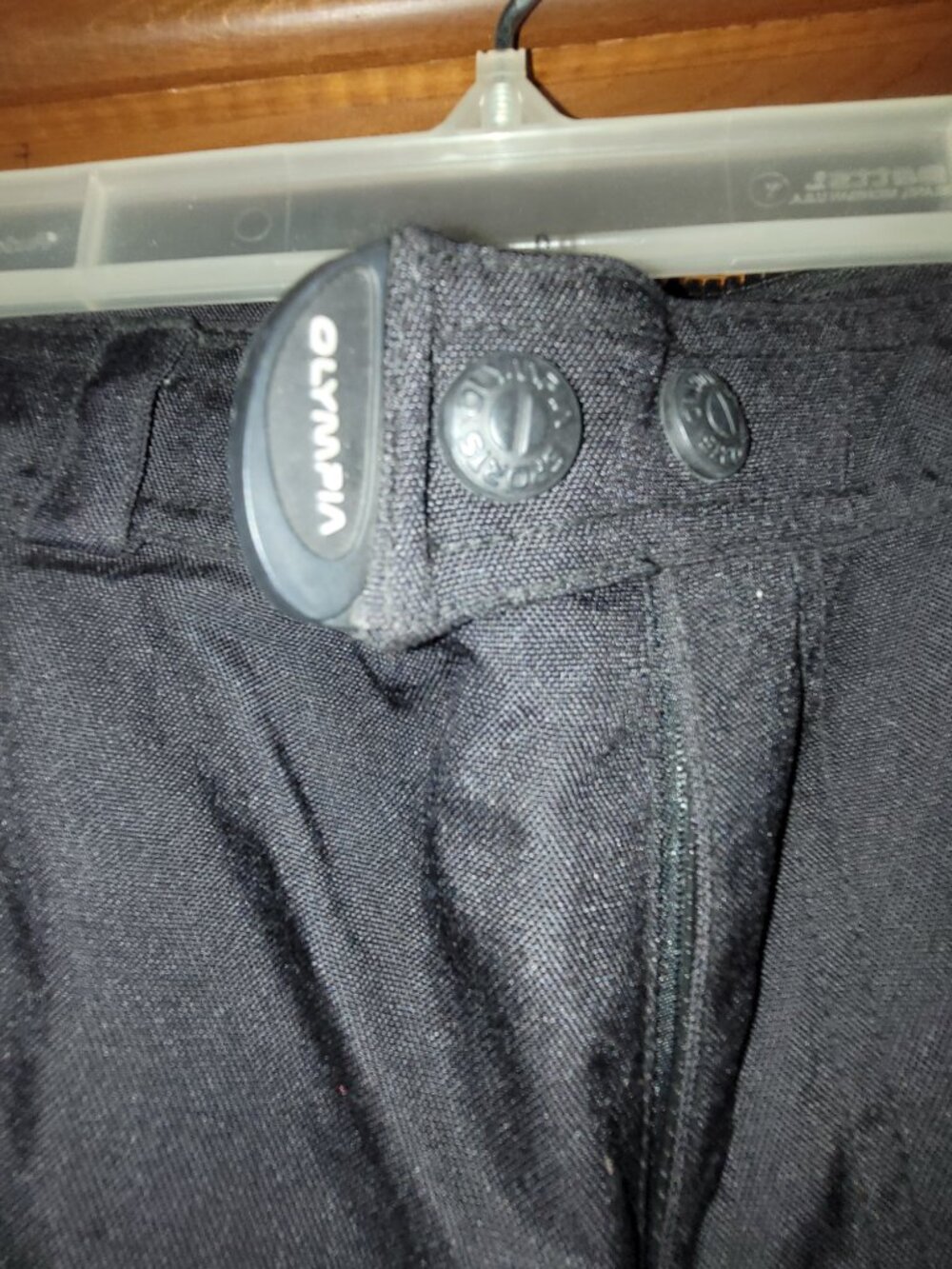Olympia Women's Motorcycle pants with removeable liner pants. Size 8 - Picture 4 of 16